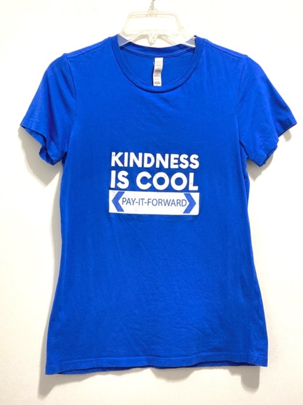 Kindness is Cool Women’s Blue Tee Shirt